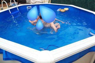 Piscina desmontable elevada