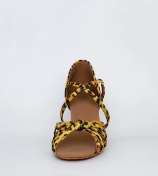 Zapatos Baile Latino Leopardo
