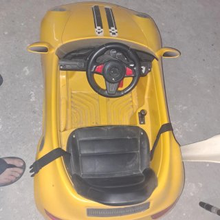 Coche Eléctrico Infantil Amarillo