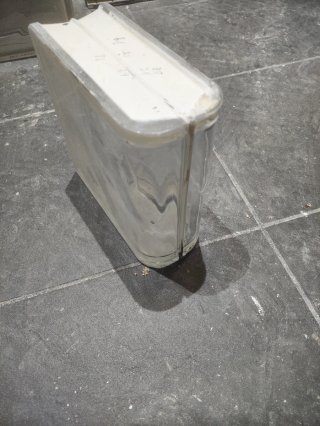 Piezas de pavés de vidrio