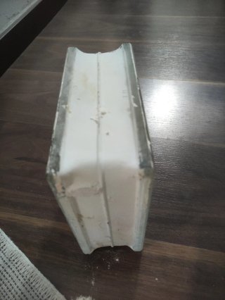 Piezas de pavés de vidrio
