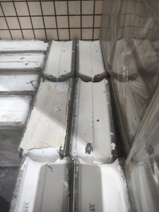 Piezas de pavés de vidrio