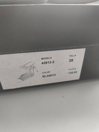Zapatos MJose Suarez Talla 38 Fiesta. Comodisimo