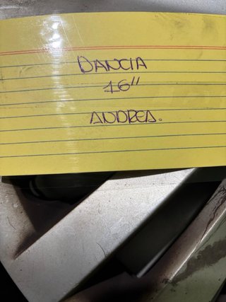 Tapacubos Dacia 16 Pulgadas (4 Unidades)