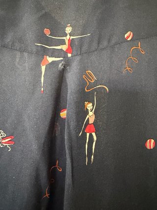 Camisa Zara Estampada Bailarinas