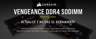 Memoria RAM Corsair Vengeance SODIMM DDR4