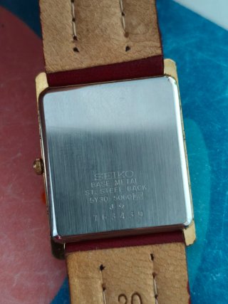 Reloj Seiko tank