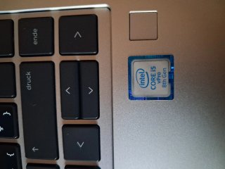 Portátil HP Plata Reacondicionado metálico