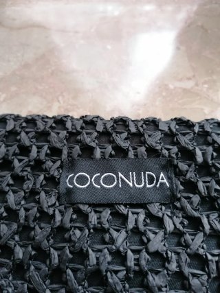 N° 2 Borsette pochette "Coconuda" (Nero).