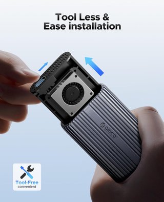 ORICO Carcasa SSD M.2 NVMe 40Gbps USB4 TB4