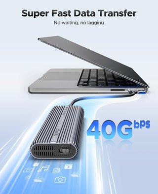 ORICO Carcasa SSD M.2 NVMe 40Gbps USB4 TB4