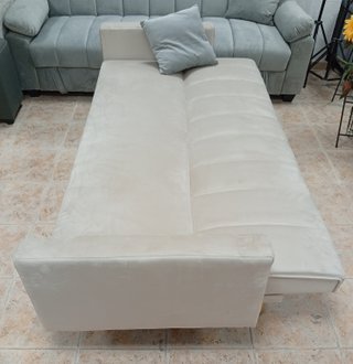 Sofá Cama "Bogota", Beige, Cómodo. ¡OFERTA!