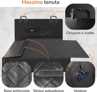 Telo Bagagliaio Cani Universale 177x102cm Dog2