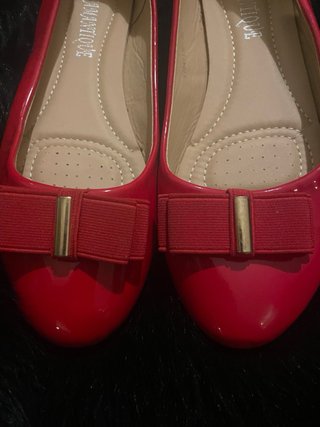 Ballerine rosse lucide n.40