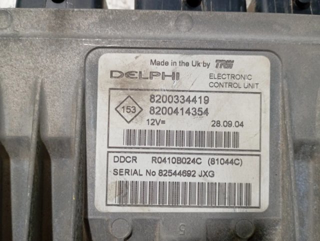 Centralita Motor UCE Renault Megane II 8200334419