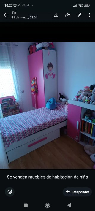 Muebles habitación infantil niña