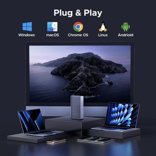 UGREEN Carcasa M2 NVMe SSD 40Gbps USB