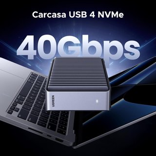 UGREEN Carcasa M2 NVMe SSD 40Gbps USB