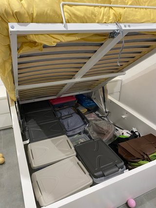 Canapé abatible MALM Ikea + 2 mesitas noche