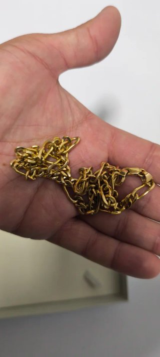 Cadena de oro 47.5 g.50 cm.18kno envio