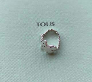 Anillo Tous Oso Plata