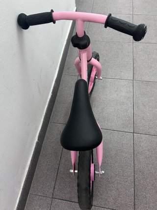 Bicicleta infantil rosa