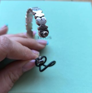 Pulsera Tous Oso Plata