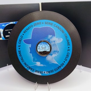 Moneta 5 Euro Renato Zero 2025 Argento