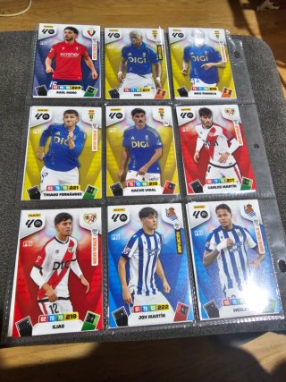 Cromos Panini Adrenalyn 2025/2026 Actualización