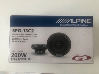 Altavoces Alpine SPG-13C2 200W