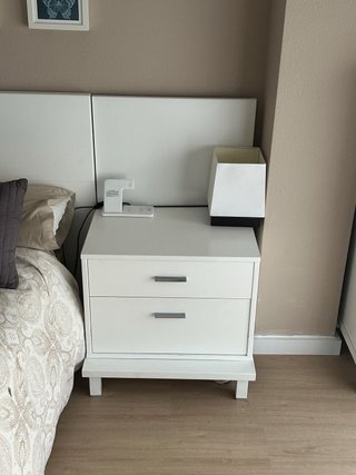 Dormitorio completo diseño lacado blanco
