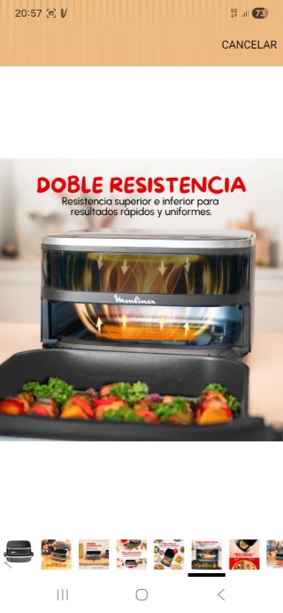 Moulinex Easy Fry XL Surface Freidora