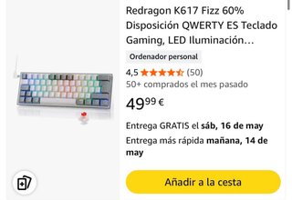 PACK Cascos Gaming Blancos y teclado(nuevos)