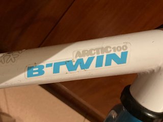 Bicicleta infantil Btwin Arctic 100 14"