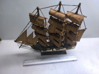 Conjunto 13 Maquetas Barcos Madera