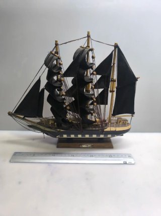 Conjunto 13 Maquetas Barcos Madera