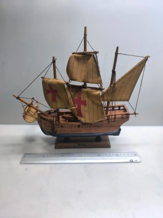 Conjunto 13 Maquetas Barcos Madera