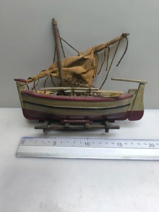 Conjunto 13 Maquetas Barcos Madera