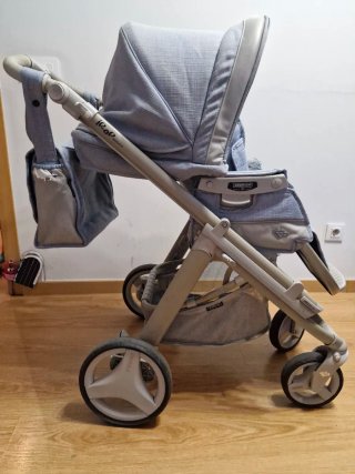 Carro de bebé Bebecar trio:Silla,Capazo y Maxicosi
