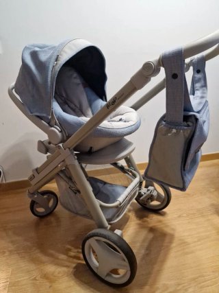 Carro de bebé Bebecar trio:Silla,Capazo y Maxicosi