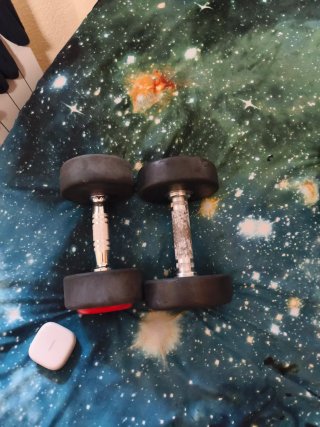 2 Mancuernas de 10 kg cada una