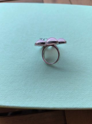 Anillo Tous Flor Rosa y Plata