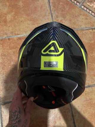 Casco moto Carbono