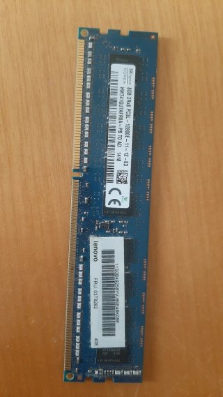 SK Hynix 8GB DDR3 PC3L 1600MHz Módulo RAM