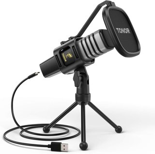 Micrófono USB TONOR Cardioide PC