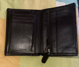 Cartera Lacoste Marrón Oscuro