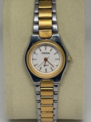 Reloj Pontiac Dos Tonos Acero y Oro