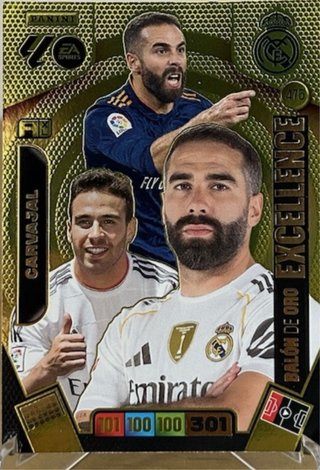 Carta Panini Real Madrid Carvajal 475