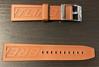 Breitling correa de caucho 24mm