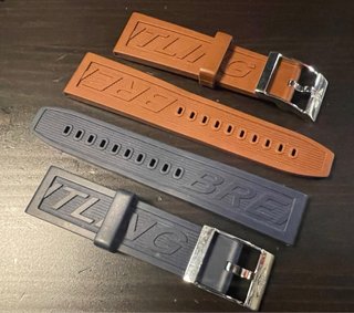 Breitling correa de caucho 24mm